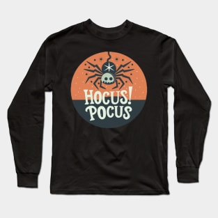 Vintage Halloween Hocus Pocus Design Long Sleeve T-Shirt